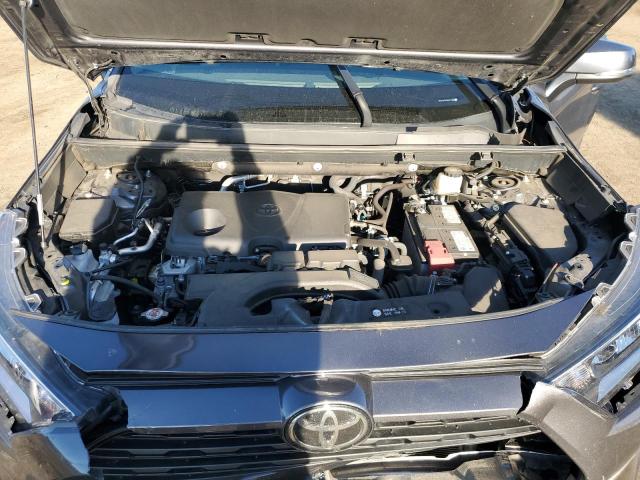 2T3P1RFV3MW147689 - 2021 TOYOTA RAV4 XLE GRAY photo 11