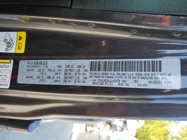 1C4HJXDG0JW147479 - 2018 JEEP WRANGLER U SPORT Grafit foto 13