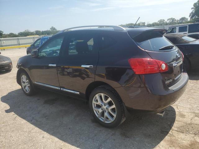 JN8AS5MV2BW272216 - 2011 NISSAN ROGUE S Բորդո լուսանկար 2