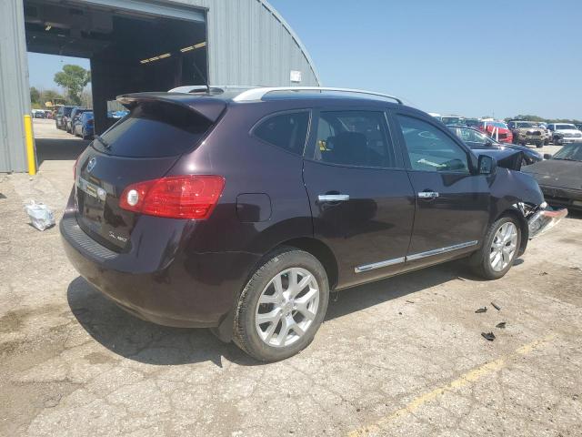 JN8AS5MV2BW272216 - 2011 NISSAN ROGUE S Բորդո լուսանկար 3