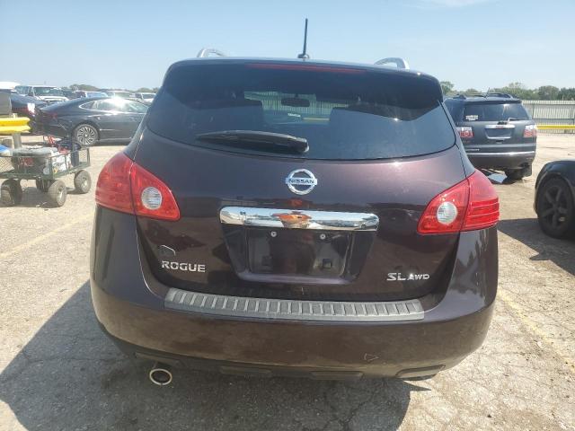 JN8AS5MV2BW272216 - 2011 NISSAN ROGUE S Բորդո լուսանկար 6
