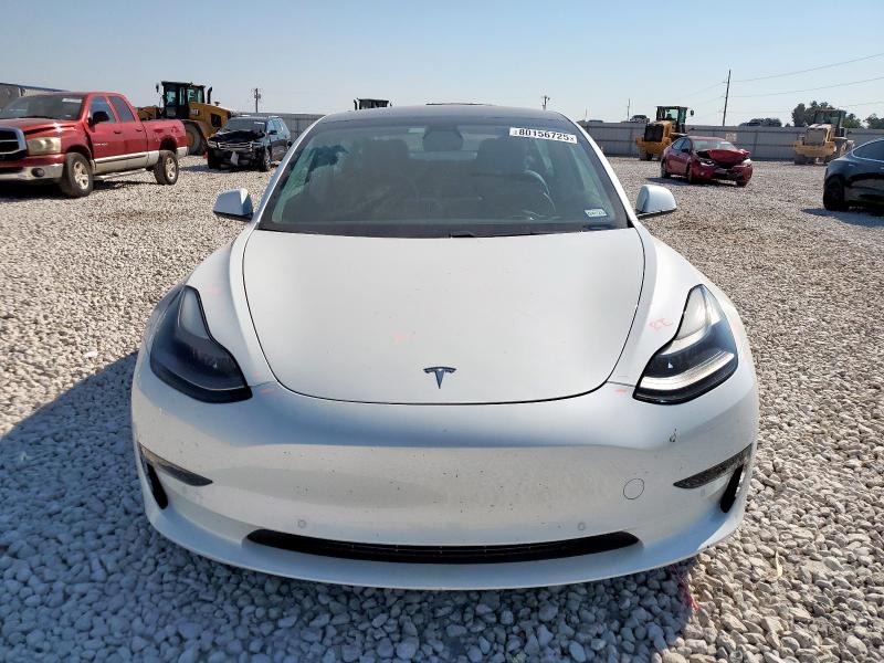5YJ3E1EA1MF936402 - 2021 TESLA MODEL 3 Blanco foto 5