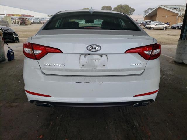 5NPE34AF2FH044679 - 2015 HYUNDAI SONATA SPORT Білий фото 6