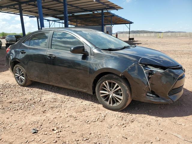 2T1BURHE4HC834212 - 2017 TOYOTA COROLLA L BLACK photo 4