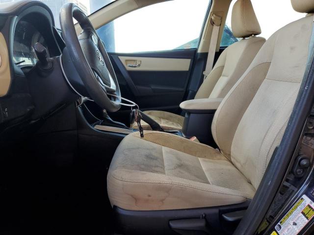 2T1BURHE4HC834212 - 2017 TOYOTA COROLLA L BLACK photo 7