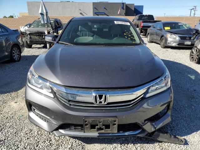 1HGCR2F72GA069877 - 2016 HONDA ACCORD EX GRAY photo 5