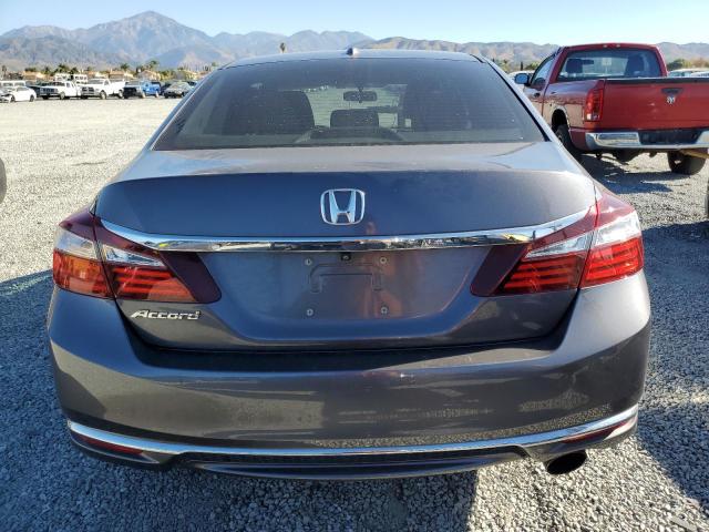 1HGCR2F72GA069877 - 2016 HONDA ACCORD EX GRAY photo 6