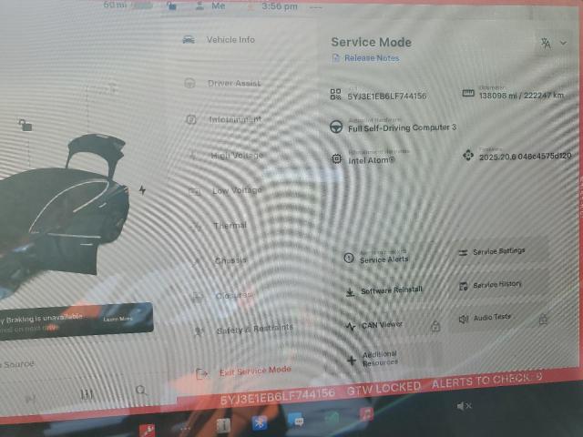 5YJSA1E27HF195338 - 2017 TESLA MODEL S Черный фото 9