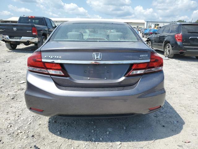 19XFB2F53FE066867 - 2015 HONDA CIVIC LX GRAY photo 6