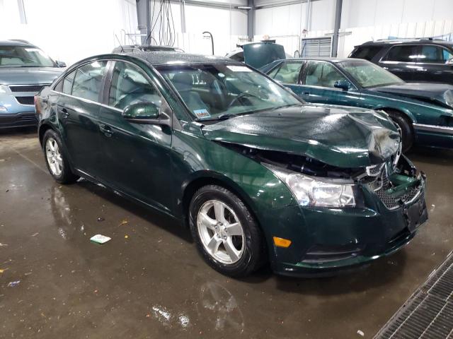 1G1PC5SB0E7165166 - 2014 CHEVROLET CRUZE LT GREEN photo 4