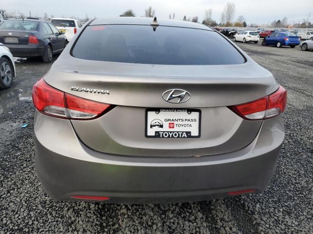 5NPDH4AE5DH358716 - 2013 HYUNDAI ELANTRA GLS SILVER photo 6