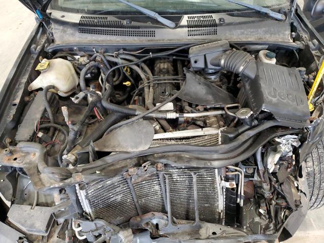 1J4GW48SX4C214826 - 2004 JEEP GRAND CHER LAREDO BLACK photo 12