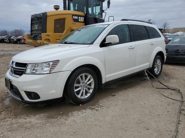 3C4PDDBG7HT578308 - 2017 DODGE JOURNEY SXT WHITE photo 1