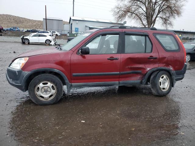 JHLRD78432C094228 - 2002 HONDA CR-V LX BURGUNDY photo 1