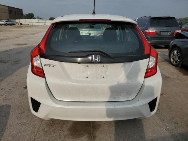 3HGGK5H53HM709229 - 2017 HONDA FIT LX WHITE photo 6