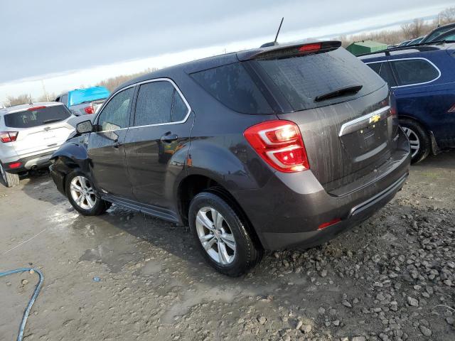 1GNALBEK4GZ101329 - 2016 CHEVROLET EQUINOX LS CHARCOAL photo 2