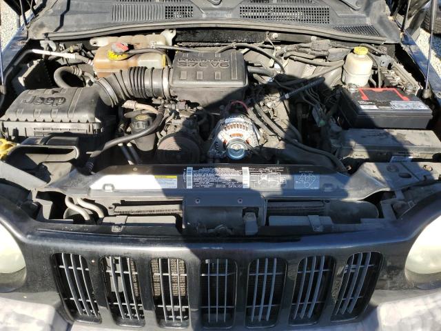1J4GL48K72W313804 - 2002 JEEP LIBERTY SPORT BLACK photo 12