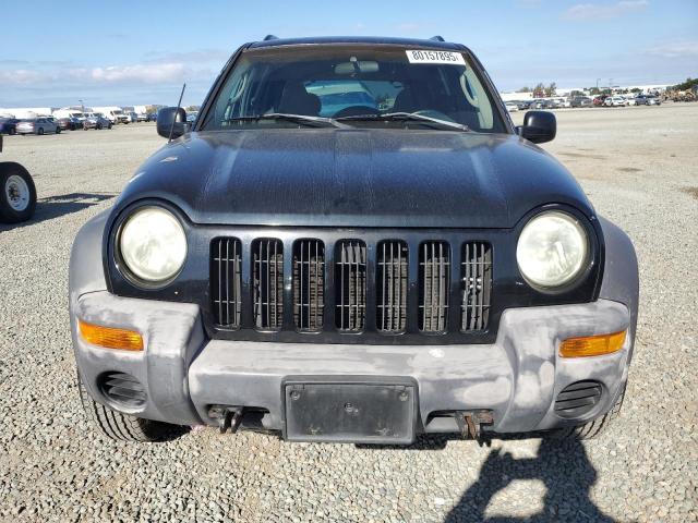 1J4GL48K72W313804 - 2002 JEEP LIBERTY SPORT BLACK photo 5