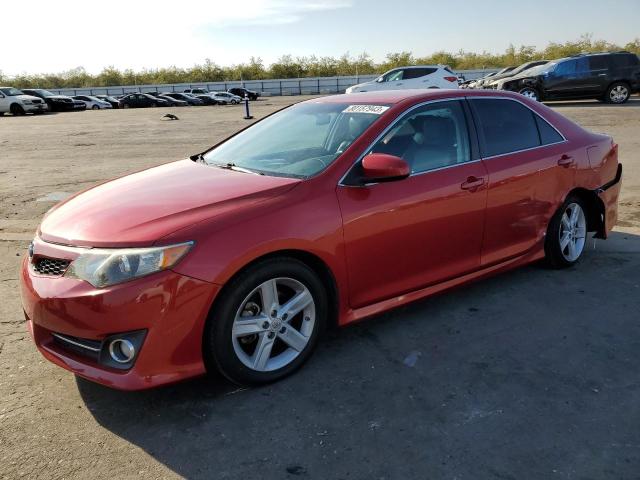 4T1BF1FK3CU507599 - 2012 TOYOTA CAMRY BASE RED photo 1