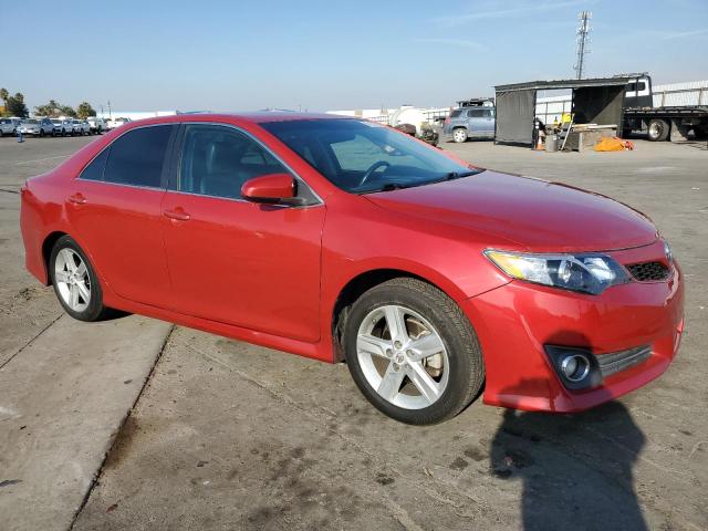 4T1BF1FK3CU507599 - 2012 TOYOTA CAMRY BASE RED photo 4