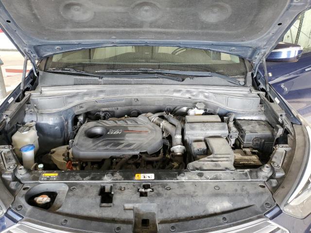 5XYZUDLA4HG478449 - 2017 HYUNDAI SANTA FE S أزرق صورة 12