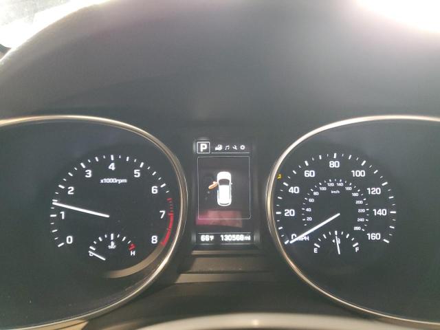 5XYZUDLA4HG478449 - 2017 HYUNDAI SANTA FE S أزرق صورة 9