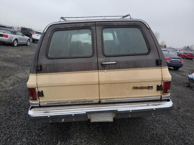 1G8GK26M2GF143774 - 1986 CHEVROLET SUBURBAN K2 TWO TONE photo 6