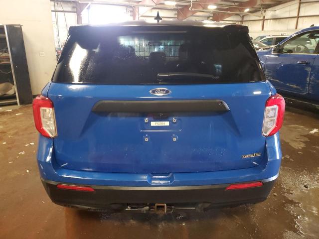1FM5K8AW5LGC14586 - 2020 FORD EXPLORER POLICE INTERCEPTOR BLUE photo 6
