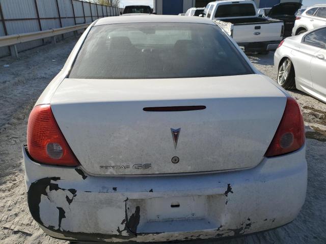 1G2ZF57BX84282795 - 2008 PONTIAC G6 VALUE LEADER WHITE photo 6