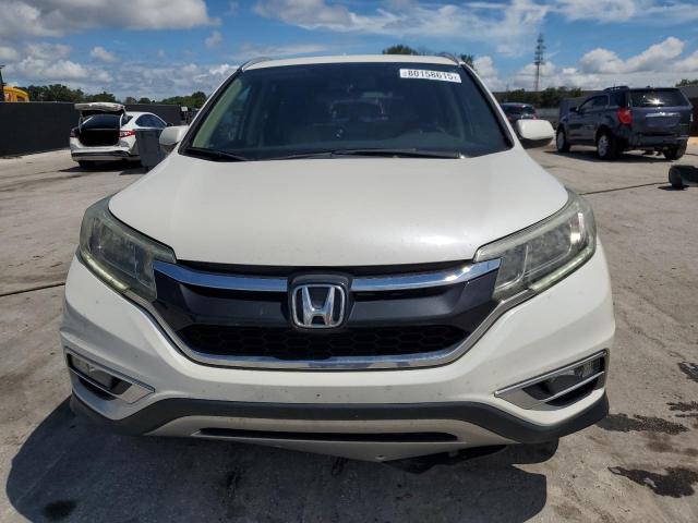 5J6RM3H75FL013780 - 2015 HONDA CR-V EXL WHITE photo 5