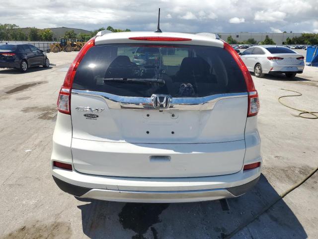 5J6RM3H75FL013780 - 2015 HONDA CR-V EXL WHITE photo 6