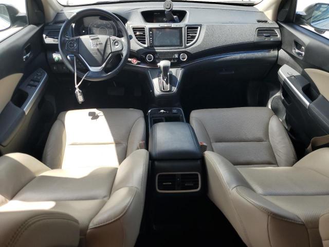 5J6RM3H75FL013780 - 2015 HONDA CR-V EXL WHITE photo 8