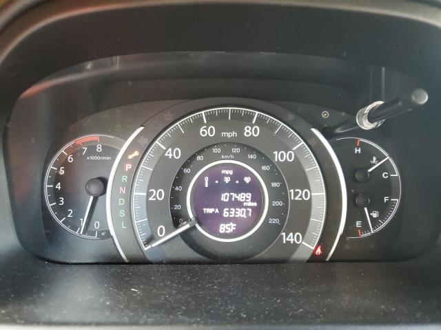 5J6RM3H75FL013780 - 2015 HONDA CR-V EXL WHITE photo 9