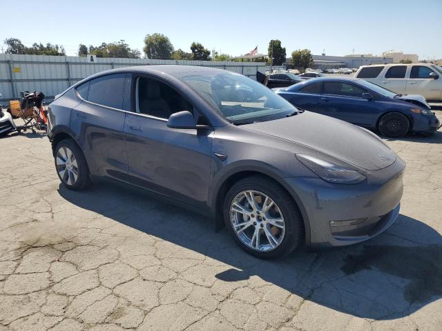 7SAYGDEEXNF519143 - 2022 TESLA MODEL Y 灰色 照片 4