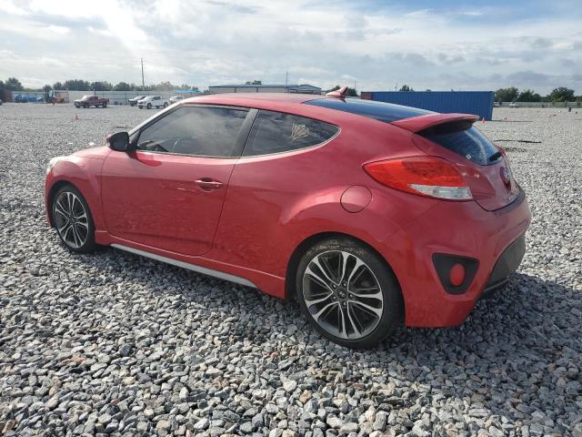 KMHTC6AE3GU285308 - 2016 HYUNDAI VELOSTER TURBO წითელი ფოტო 2