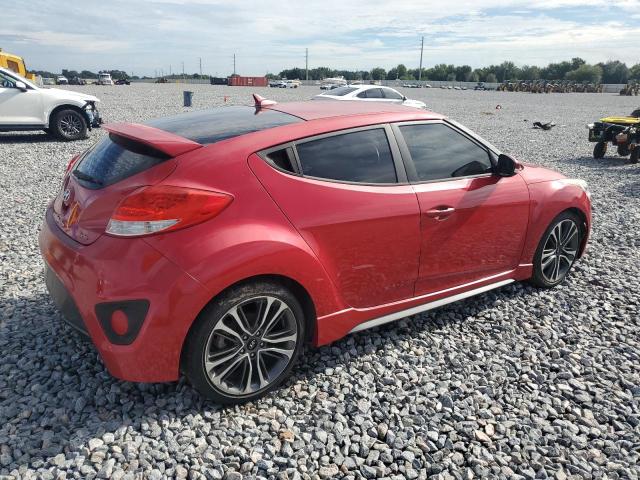 KMHTC6AE3GU285308 - 2016 HYUNDAI VELOSTER TURBO წითელი ფოტო 3