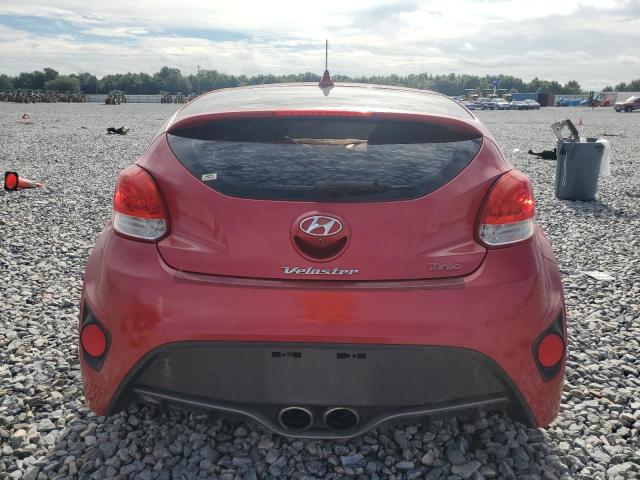 KMHTC6AE3GU285308 - 2016 HYUNDAI VELOSTER TURBO წითელი ფოტო 6
