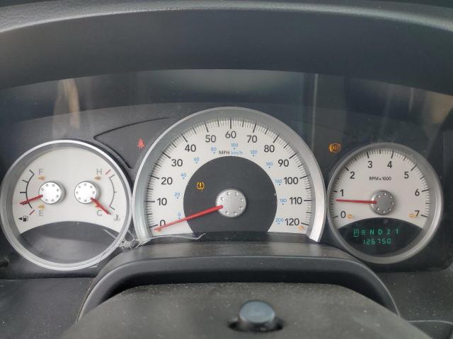 1D7HE48N28S517642 - 2008 DODGE DAKOTA QUAD SLT ნაცრისფერი ფოტო 9