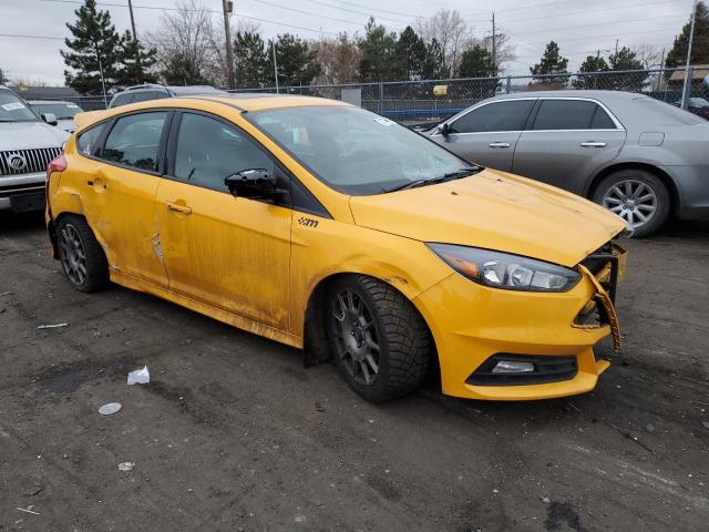 1FADP3L9XGL221077 - 2016 FORD FOCUS ST YELLOW photo 4