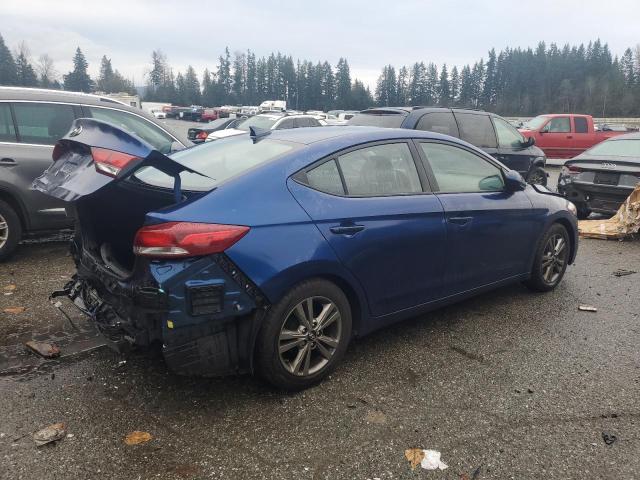 5NPD84LF3HH141371 - 2017 HYUNDAI ELANTRA SE BLUE photo 3