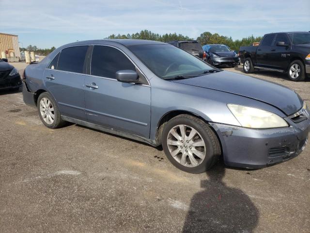 1HGCM66487A075081 - 2007 HONDA ACCORD SE BLUE photo 4