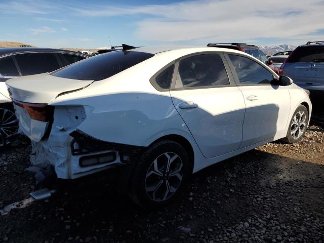 3KPF24AD0ME362985 - 2021 KIA FORTE FE WHITE photo 3