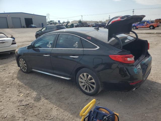 5NPE34AF9HH581018 - 2017 HYUNDAI SONATA SPORT BLACK photo 2