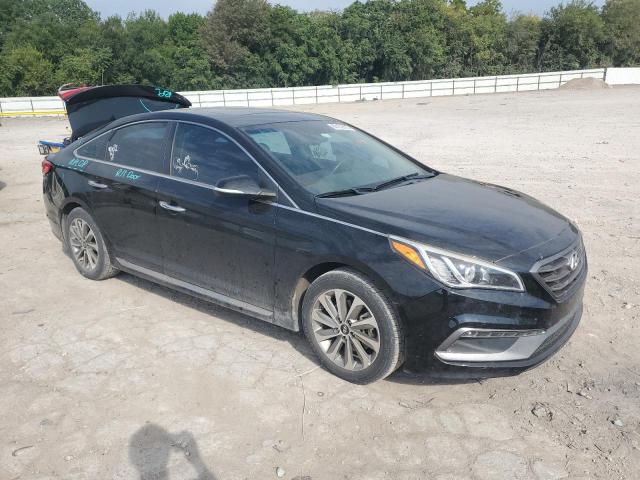 5NPE34AF9HH581018 - 2017 HYUNDAI SONATA SPORT BLACK photo 4