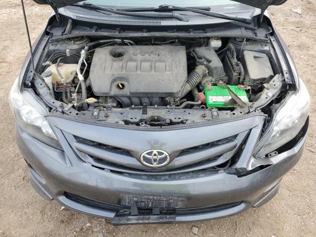2T1BU4EE7BC600841 - 2011 TOYOTA COROLLA BASE 灰色 照片 11