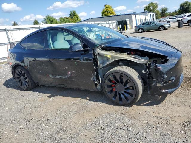 7SAYGDEF5PF602975 - 2023 TESLA MODEL Y Черный фото 4