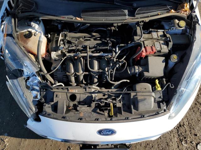 3FADP4AJ5KM122418 - 2019 FORD FIESTA S WHITE photo 11