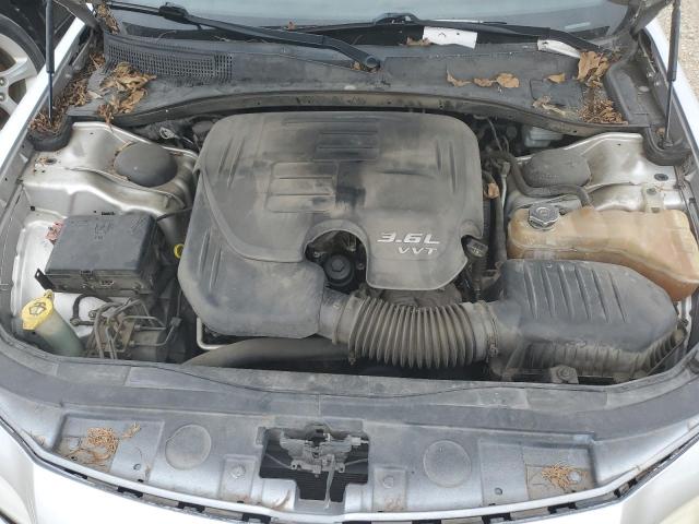 2C3CCAAG8CH139142 - 2012 CHRYSLER 300 SILVER photo 11