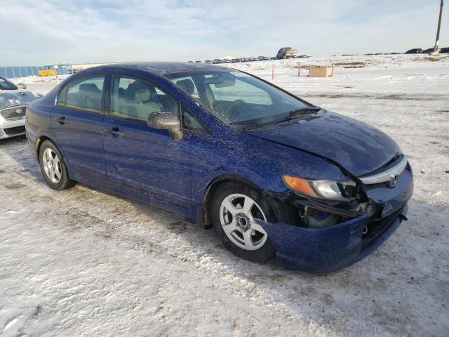 2HGFA16357H010562 - 2007 HONDA CIVIC DX BLUE photo 4