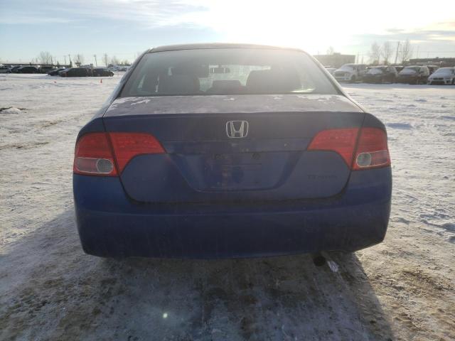 2HGFA16357H010562 - 2007 HONDA CIVIC DX BLUE photo 6